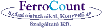 1193 Bp., Bocskai u. 37. *** Tel./Fax: (1) 766-4311 *** E-mail: ferrocount@citromail.hu